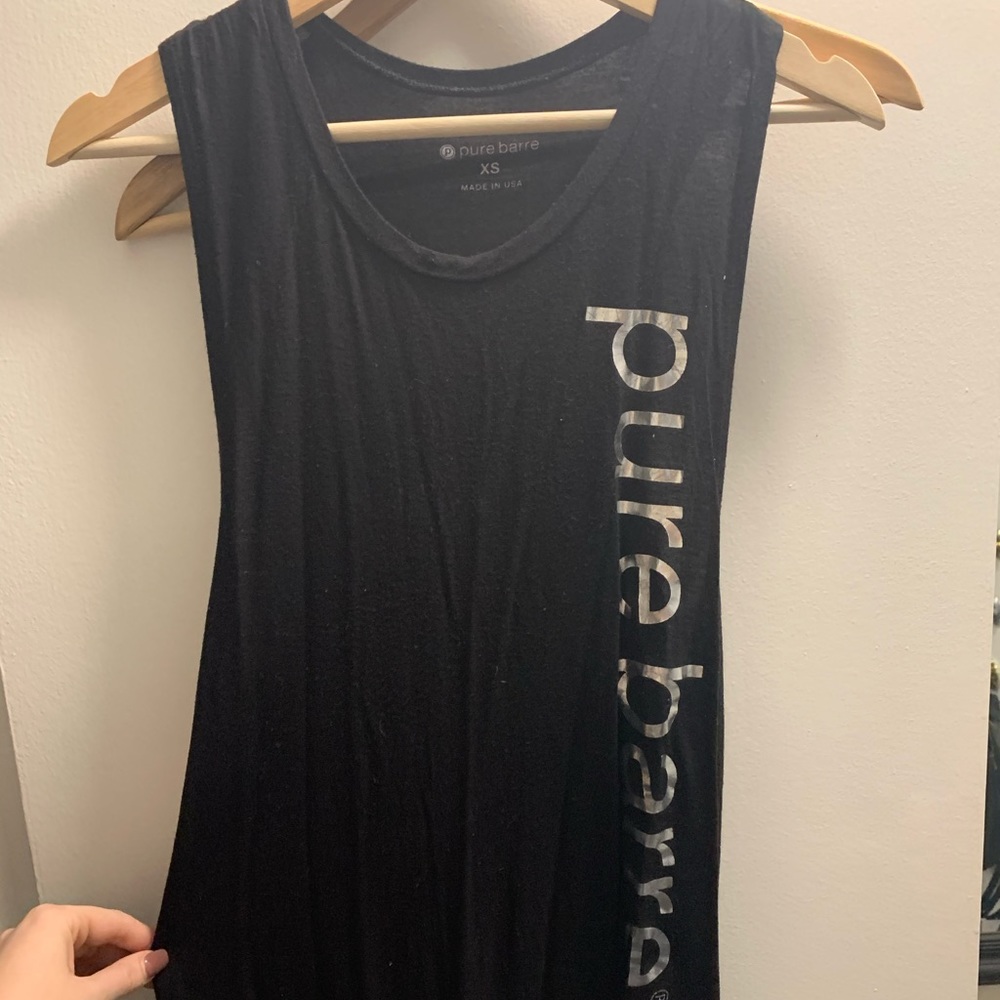 Pure barre blank tank workout top